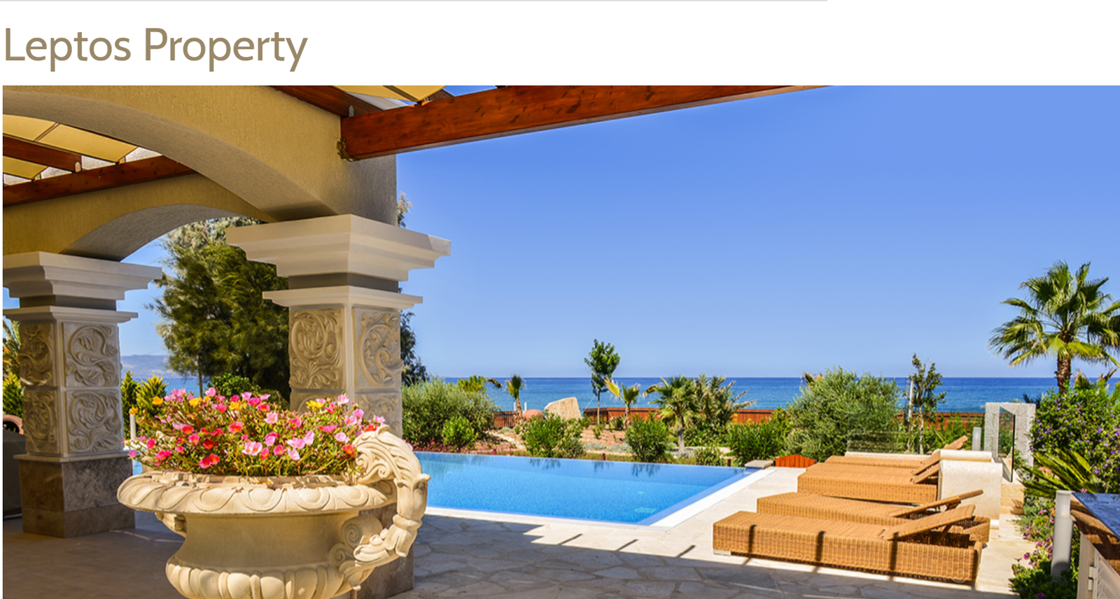 Leptos Estate one of the leading Developer in Cyprus Property Market  